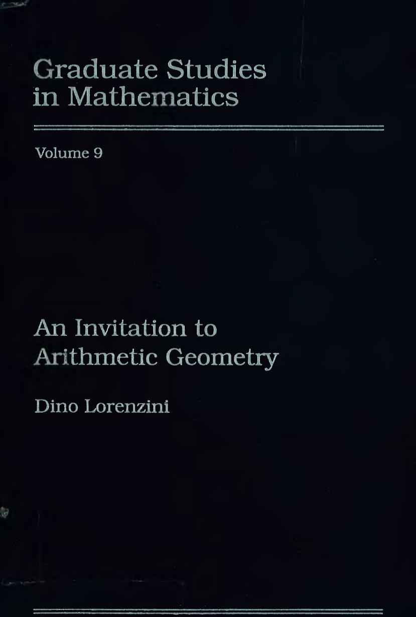 1 82Rc7yhg (Graduate Studies in Mathematics,009) Dino Lorenzini