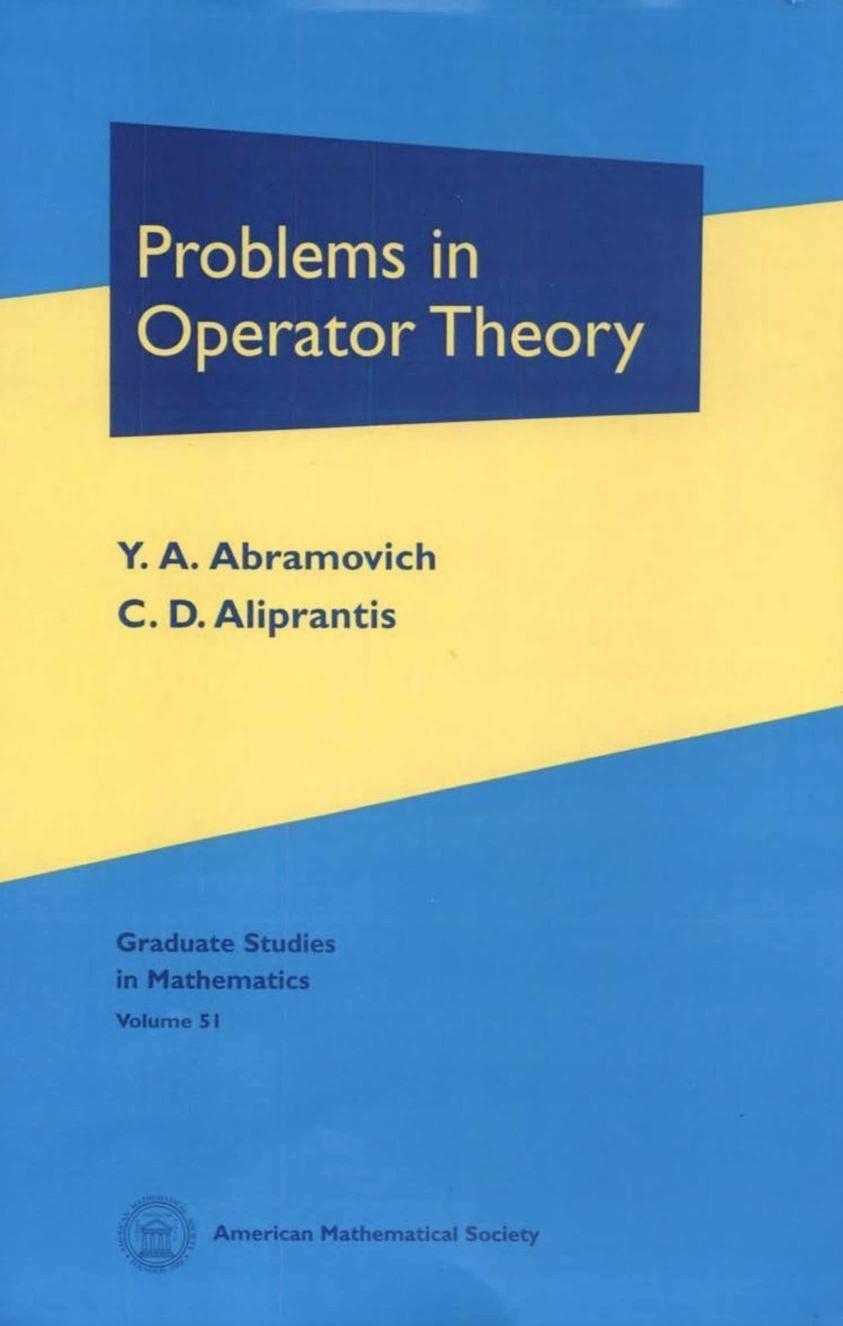 1 AQSqMaN1 (Graduate Studies in Mathematics,051) Y. A. Abramovich, Charalambos D. Aliprantis