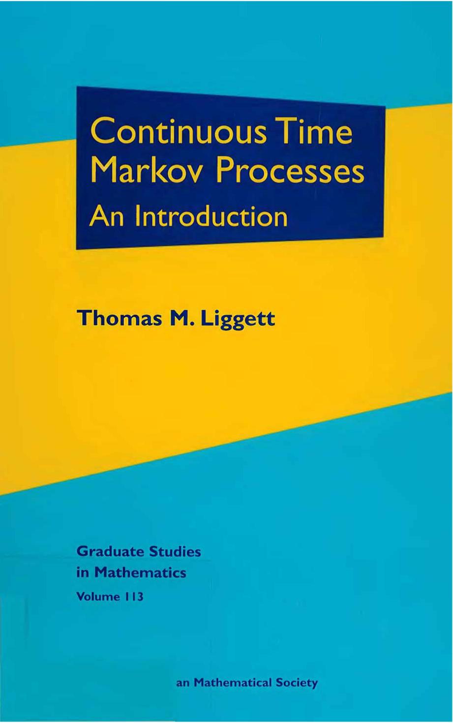 1 eSztkFo7 (Graduate Studies in Mathematics,113) Thomas M. Liggett