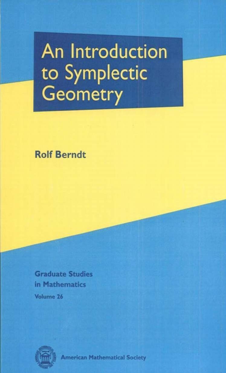 An Introduction to Symplectic Geometry (Graduate Studies in Mathematics)