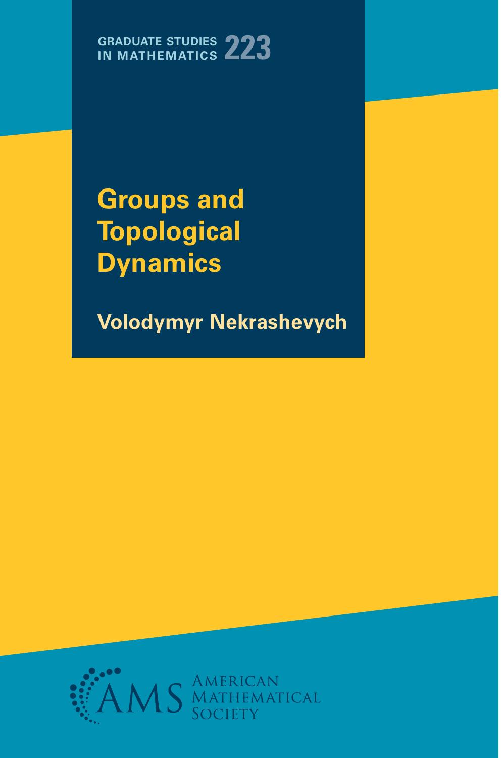 Groups and Topological Dynamics