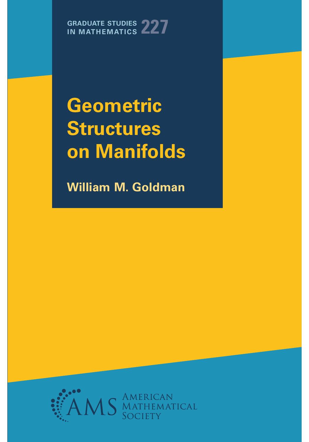 1 P7ZaWdvf (Graduate Studies in Mathematics,227) William M. Goldman (author)