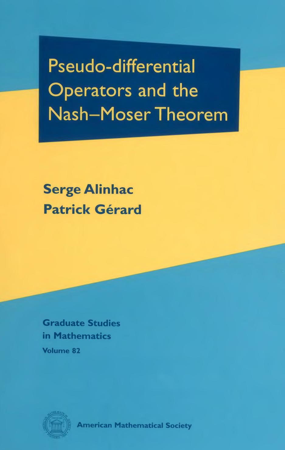 1 Qp7goERc (Graduate Studies in Mathematics,082) Alinhac S., Gerard P.