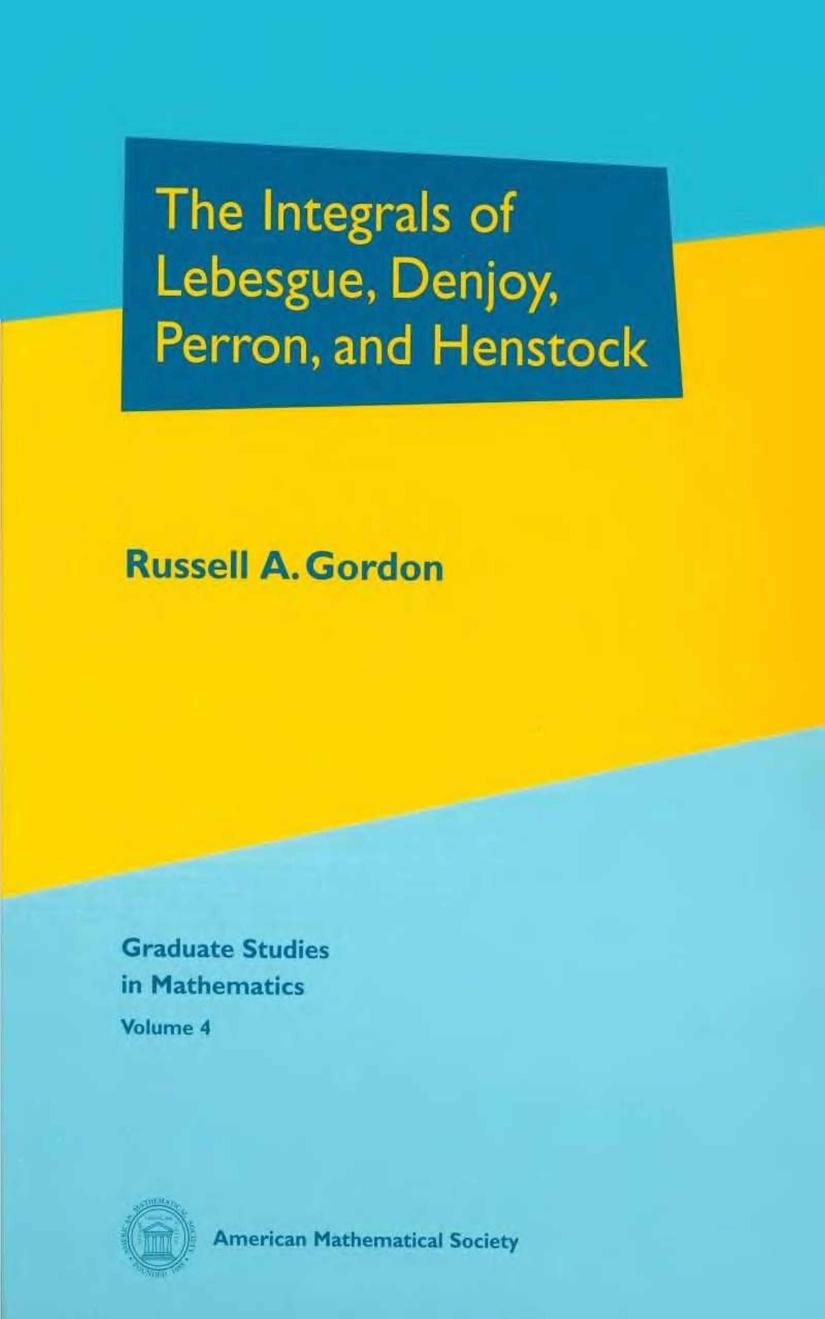 1 VfXB0heb (Graduate Studies in Mathematics,004) Russell A. Gordon