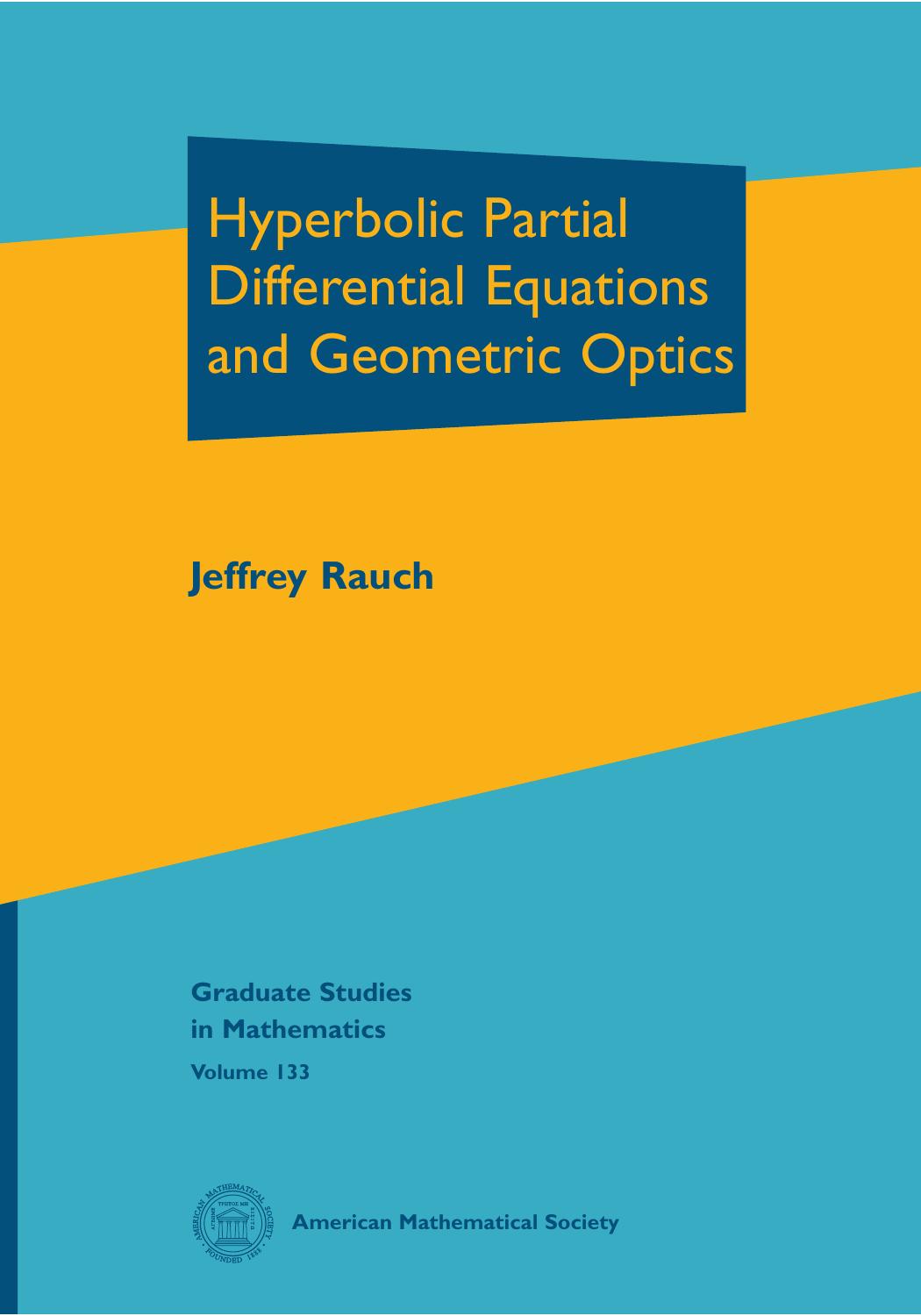 1 ykgERnT9 (Graduate Studies in Mathematics,133) Jeffrey Rauch