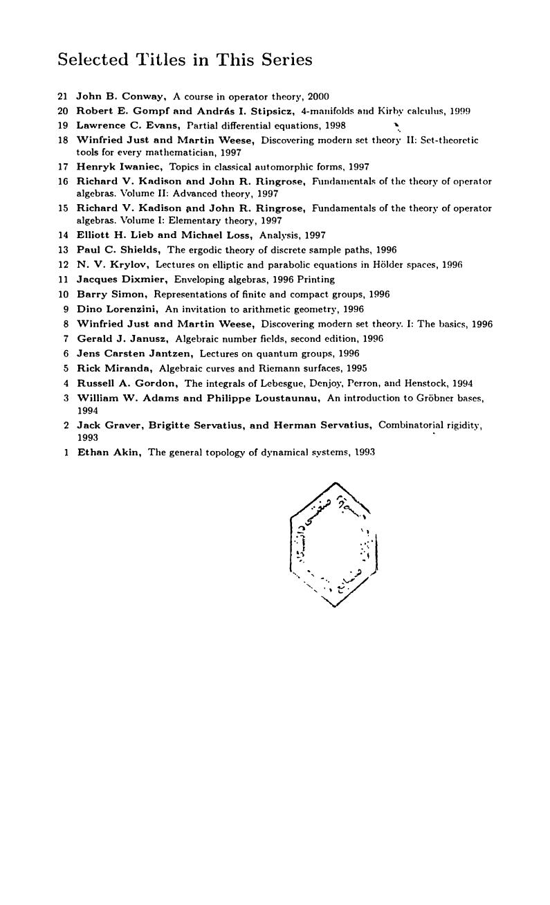 1 yKU6ztFa (Graduate Studies in Mathematics,021) John B. Conway