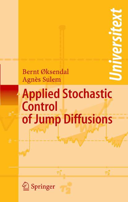 Applied Stochastic Control of Jump Diffusions