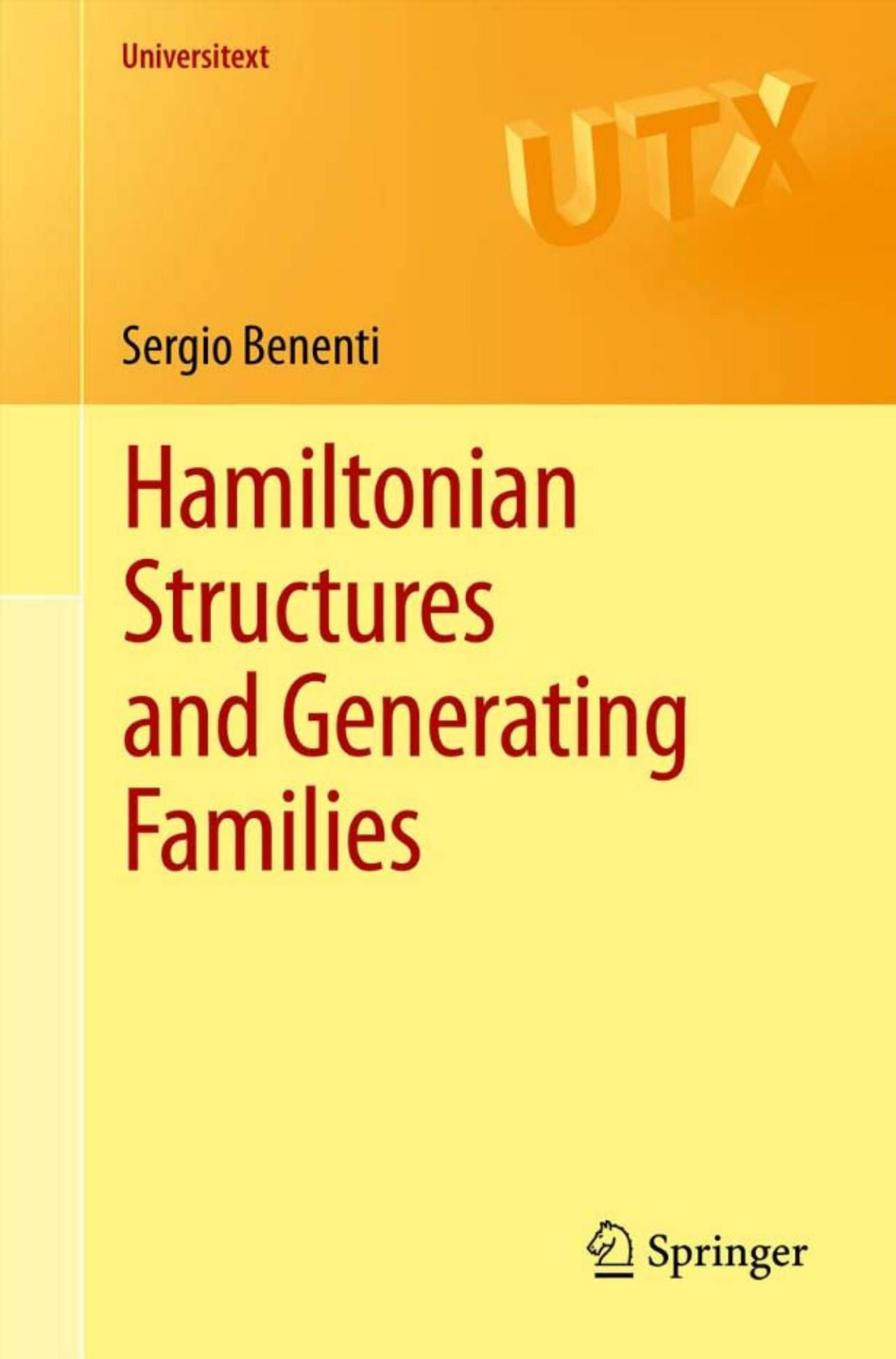 Hamiltonian Structures and Generating Families (Universitext)