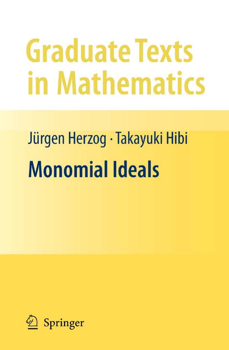 Monomial Ideals