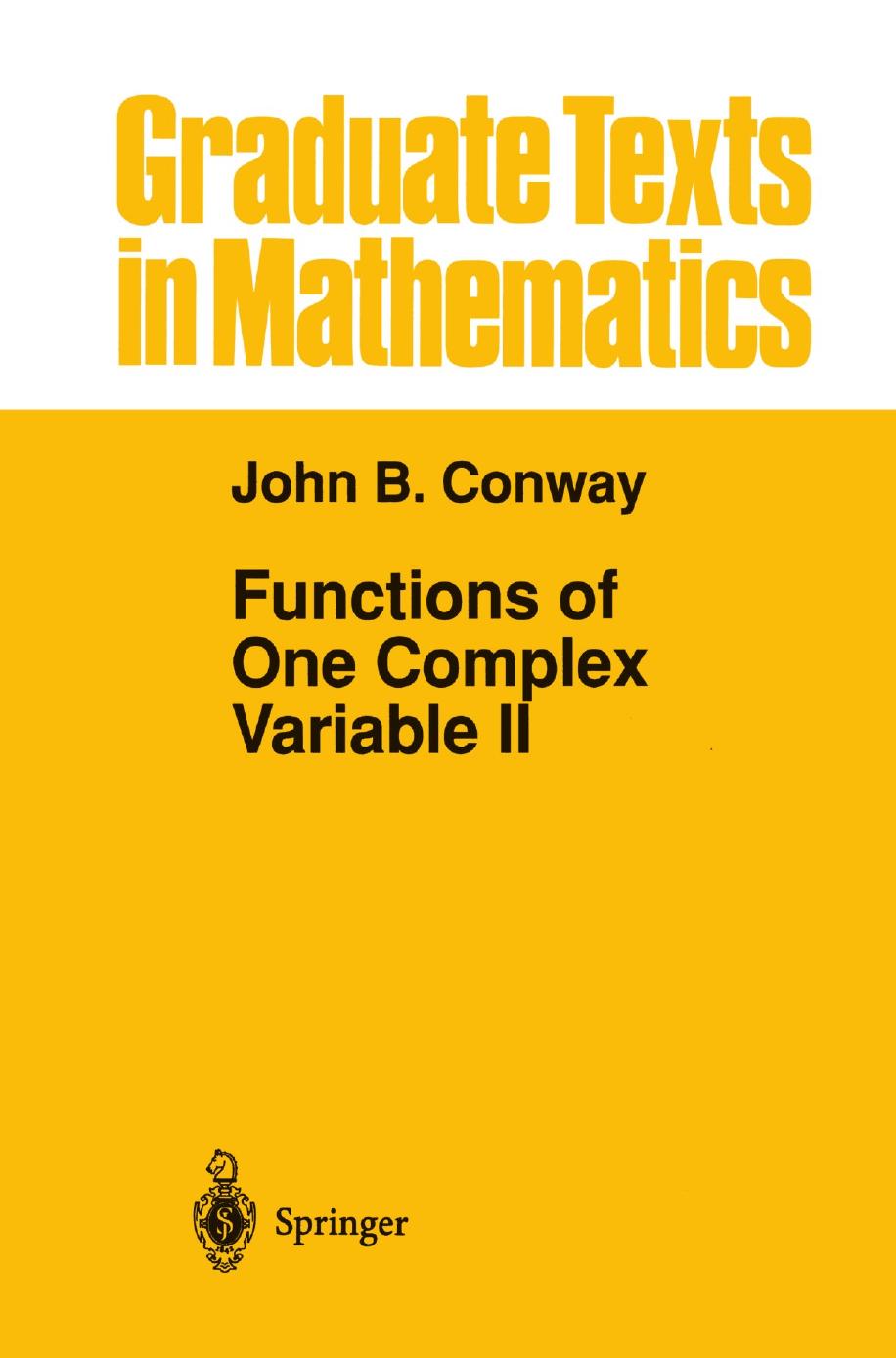 1 7IddlFYl GTM 159 - ISBN978-1-4612-0817-4 - John B. Conway