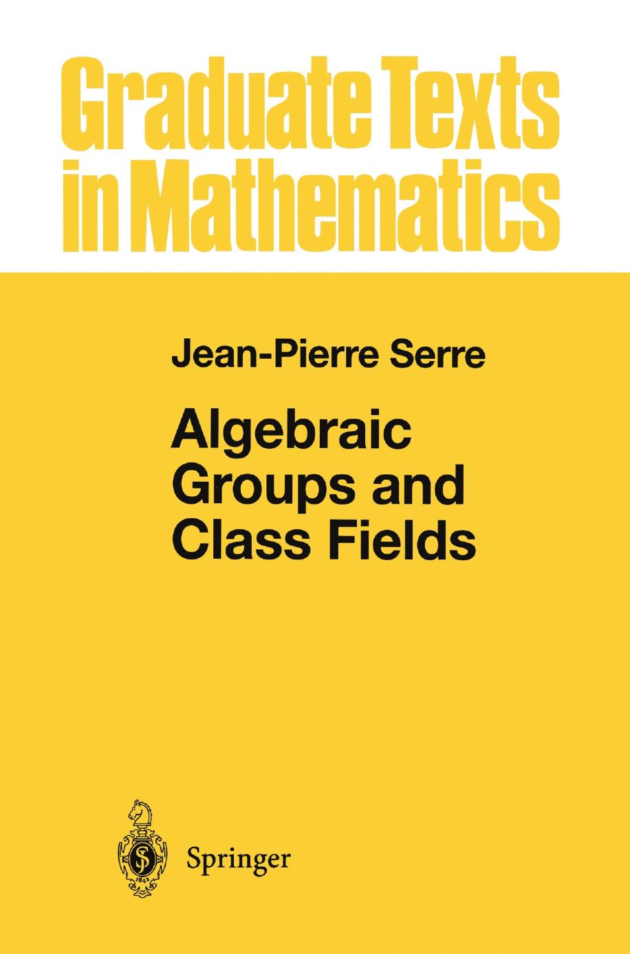 1 AxkJ14kM GTM 117 - ISBN978-1-4612-1035-1 - Jean-Pierre Serre