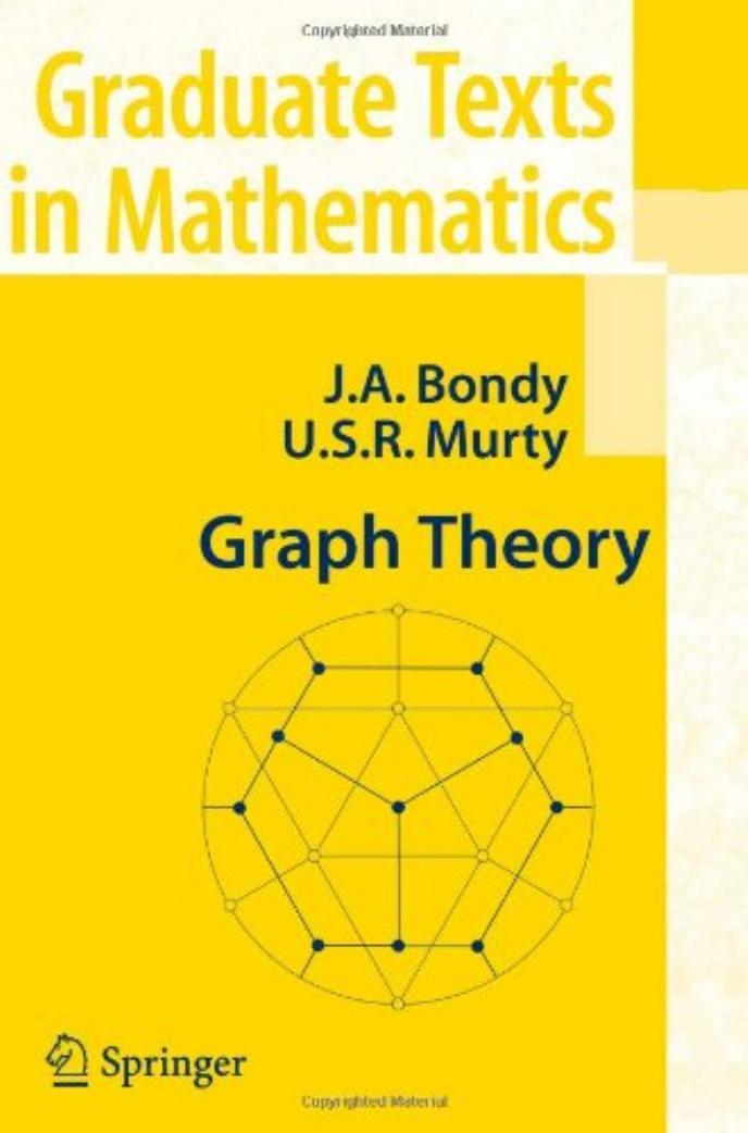 Graph Theory (Graduate Texts in Mathematics)