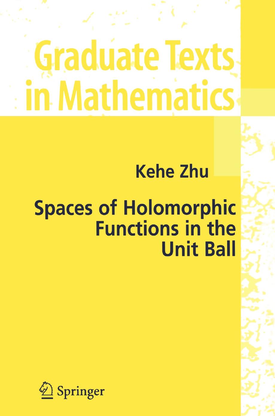 1 eTQM6486 GTM 226 - ISBN978-0-387-22036-9 - Kehe Zhu