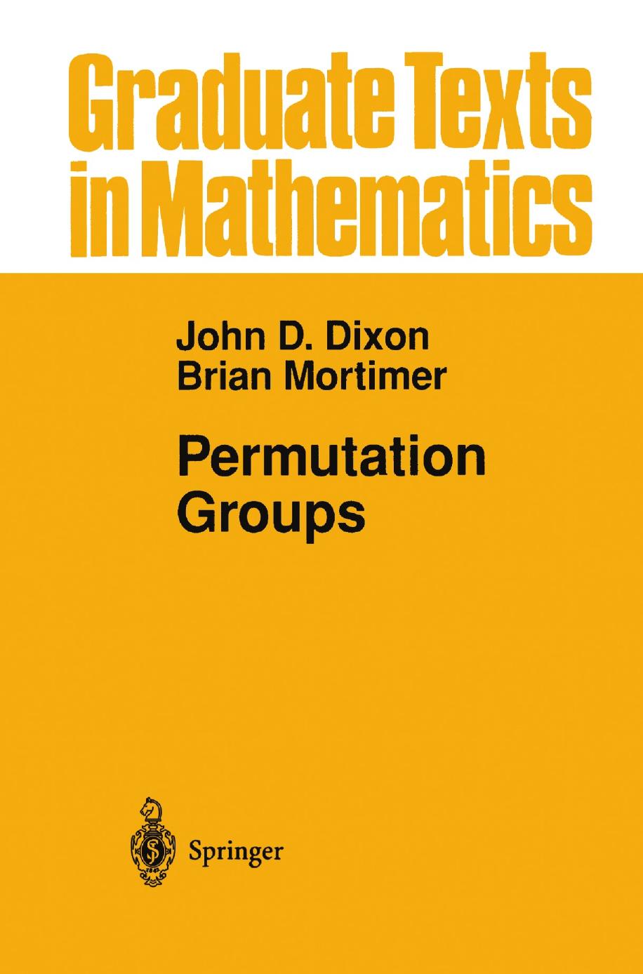 1 fLZwjZeL GTM 163 - ISBN978-1-4612-0731-3 - John D. Dixon, Brian Mortimer