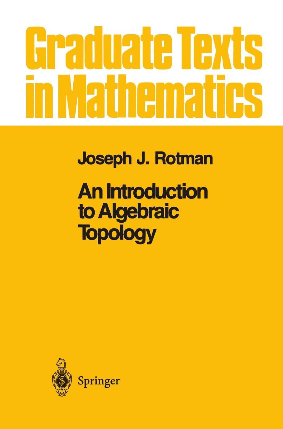 1 jhIrpmRk GTM 119 - ISBN978-1-4612-4576-6 - Joseph J. Rotman