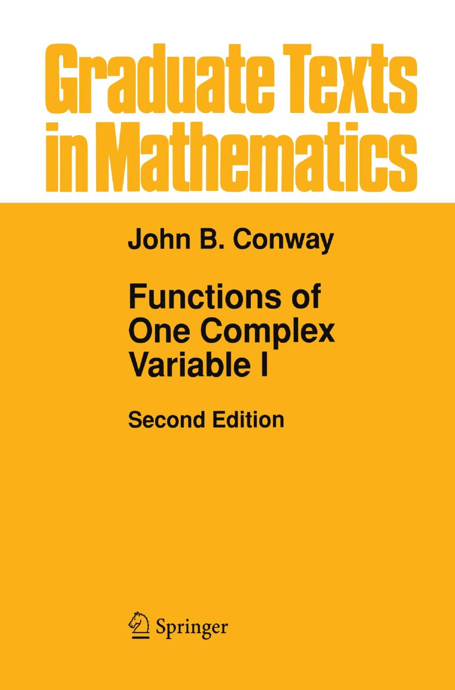 1 Jku9v6lK GTM 011 - ISBN978-1-4612-6313-5 - John B. Conway