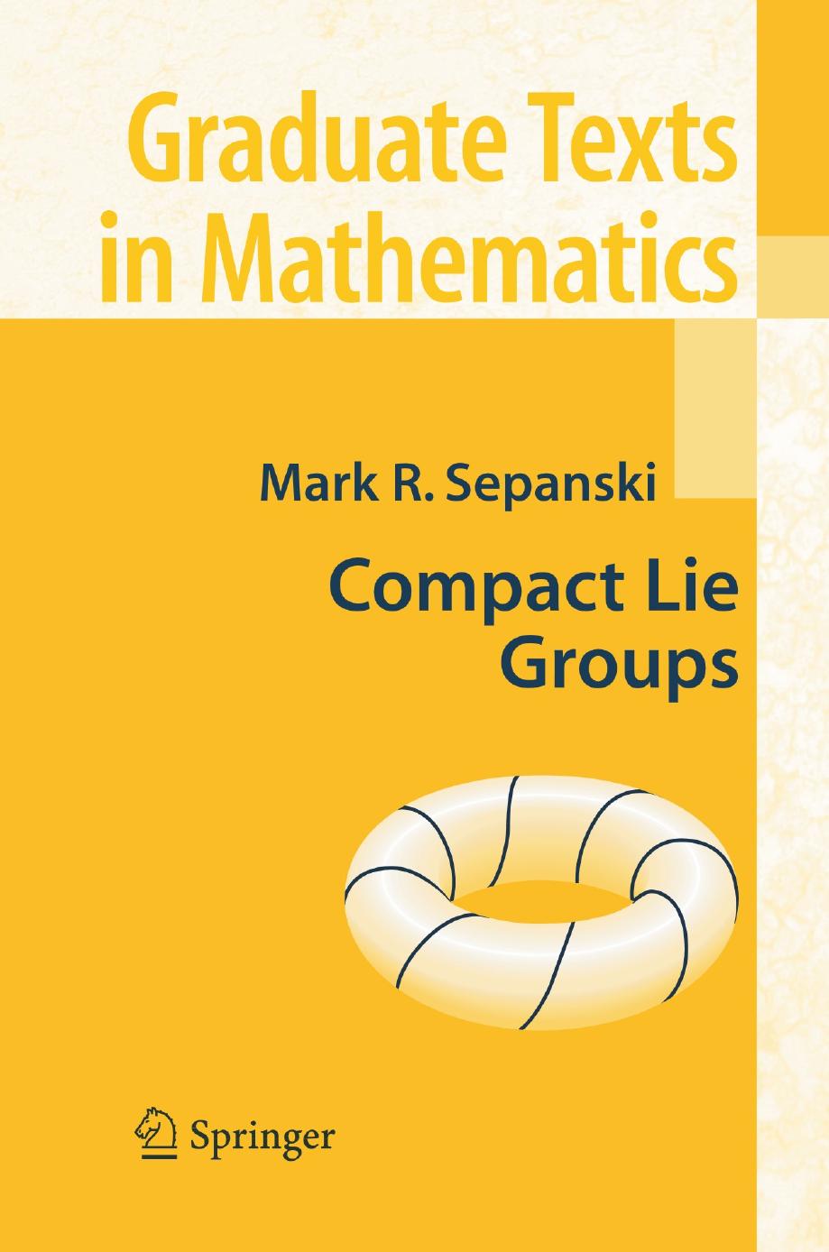 1 LIJZMcKA GTM 235 - ISBN978-0-387-49158-5 - Mark R. Sepanski