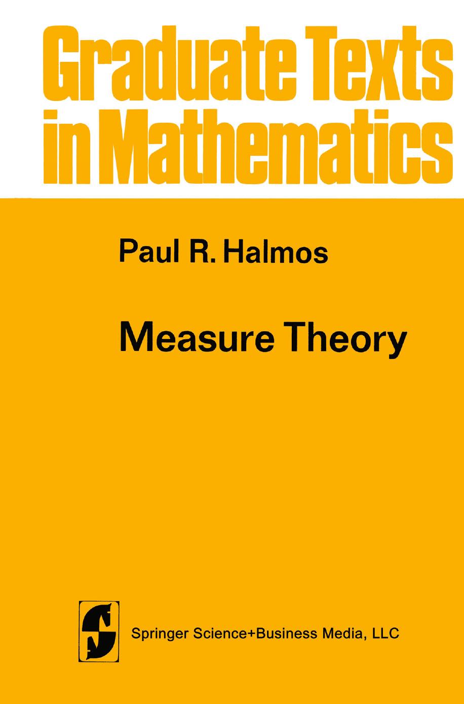 1 QIXsLR2d GTM 018 - ISBN978-1-4684-9440-2 - Paul R. Halmos