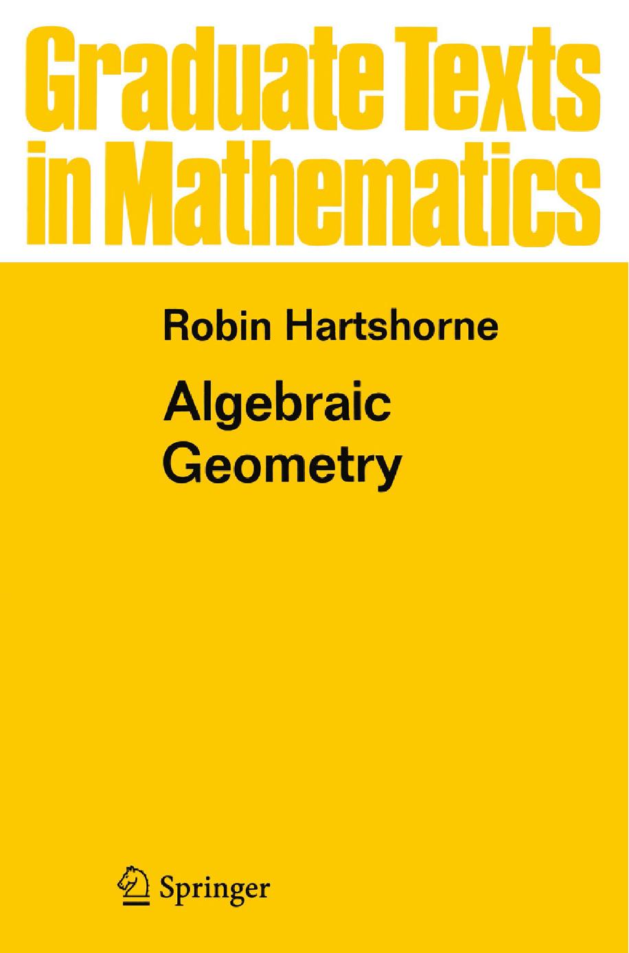 1 tjDW12RS GTM 052 - ISBN978-1-4757-3849-0 - Robin Hartshorne