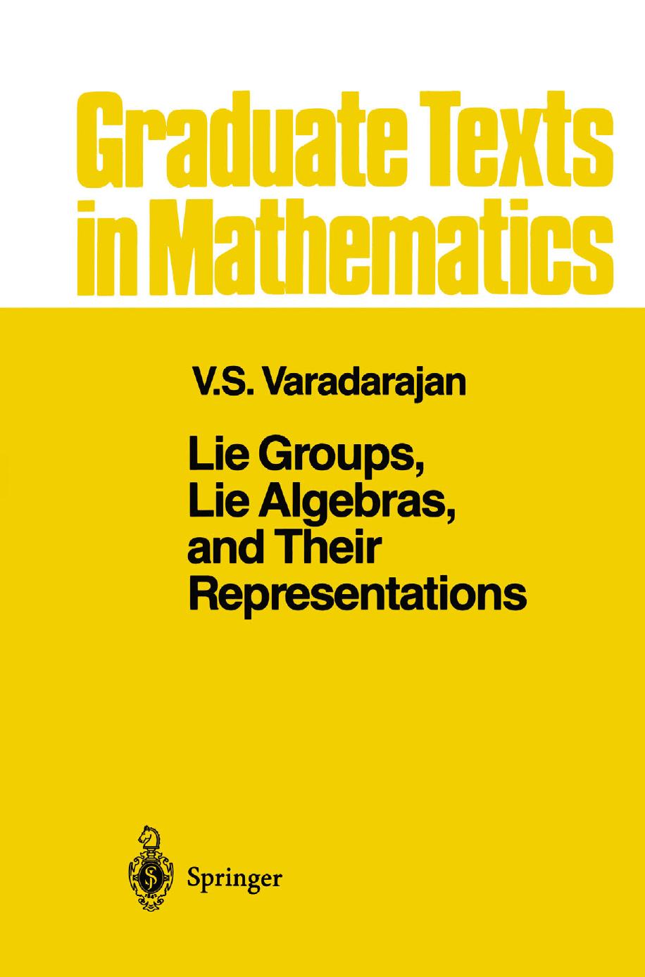 1 UbY3Acvc GTM 102 - ISBN978-1-4612-1126-6 - V. S. Varadarajan