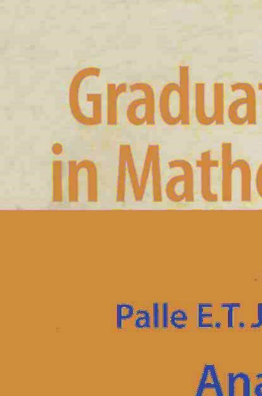 1 Vn09E8Nd GTM 234 - ISBN978-0-387-33082-2 - Palle E.T. Jorgensen