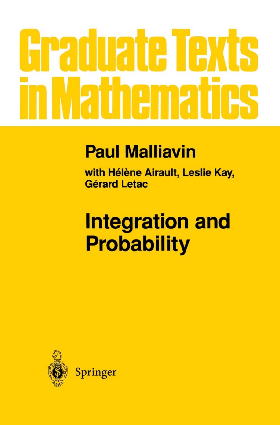 1 Zza78o3f GTM 157 - ISBN978-1-4612-4202-4 - Paul Malliavin