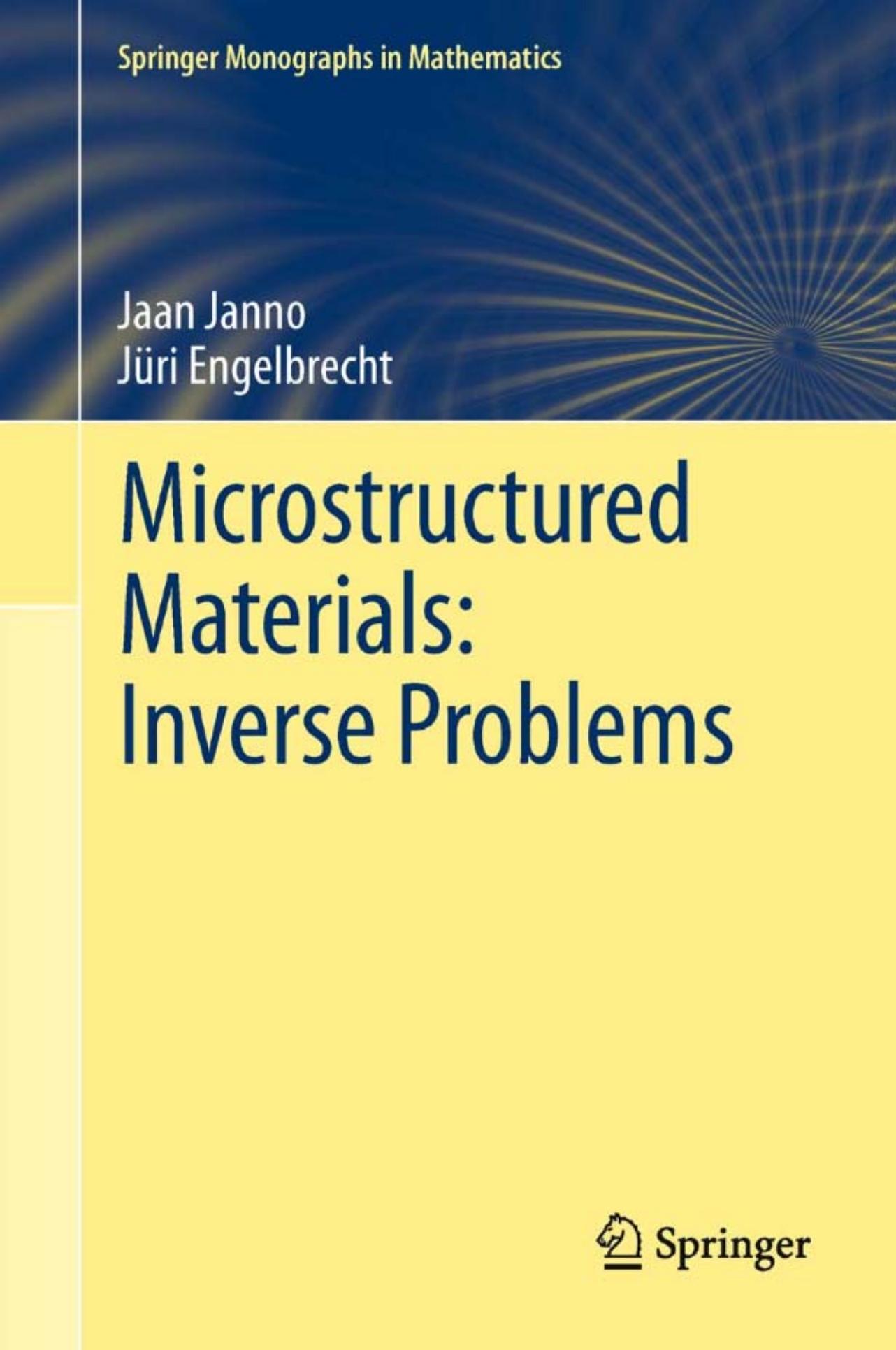 Microstructured Materials: Inverse Problems (Springer Monographs in Mathematics)