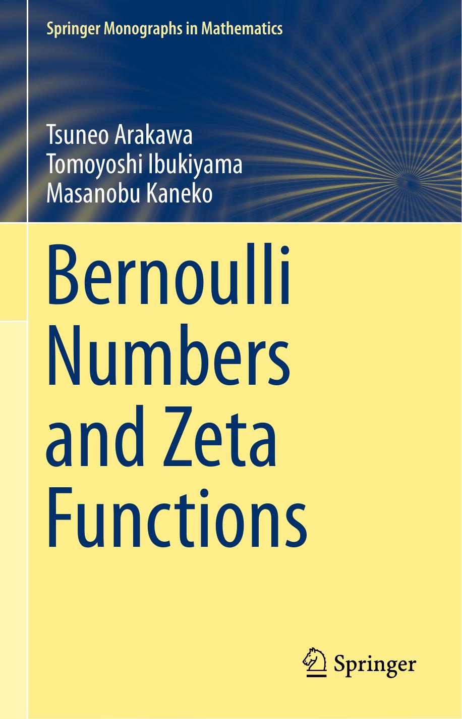 Bernoulli Numbers and Zeta Functions