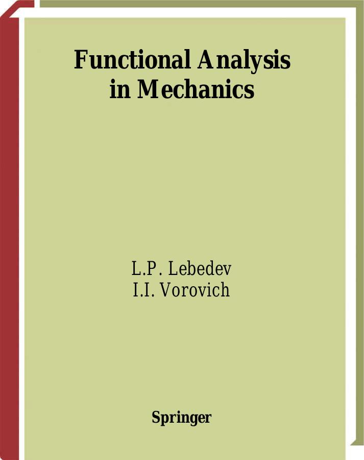 1 JTSX9i31 (Springer monographs in mathematics) L. P. Lebedev, Iosif I. Vorovich