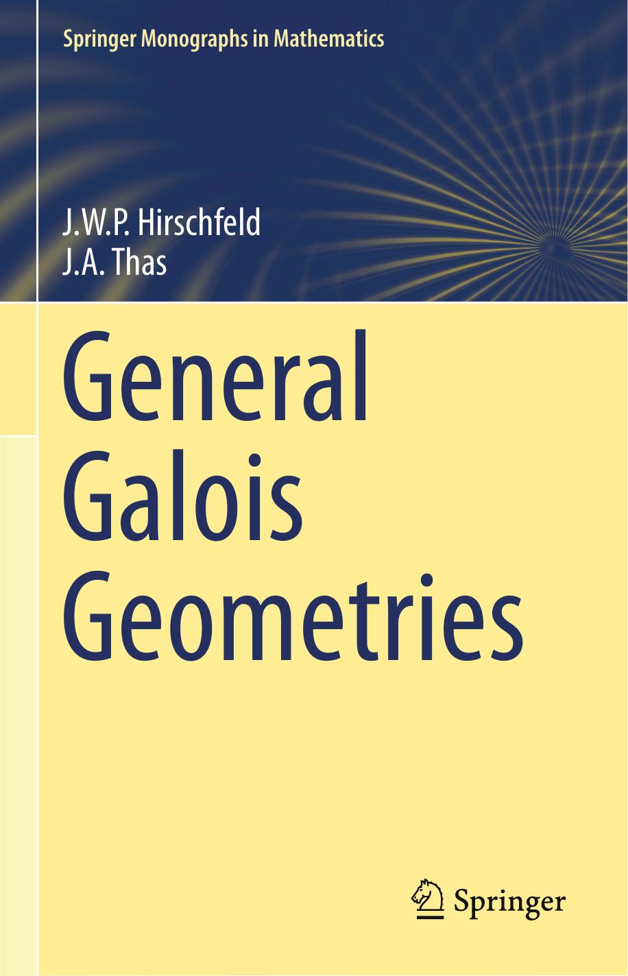 1 SRdOzEGc (Springer Monographs in Mathematics) James Hirschfeld, Joseph A. Thas