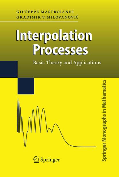 1 tmViTYym (Springer Monographs in Mathematics) Giuseppe Mastroianni, Gradimir V. MilovanoviÄ (auth.)