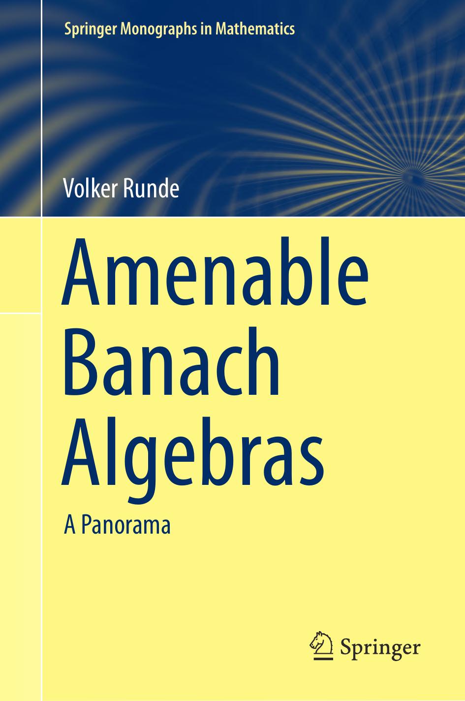 1 Tybwl8yg (Springer Monographs in Mathematics) Runde, Volker