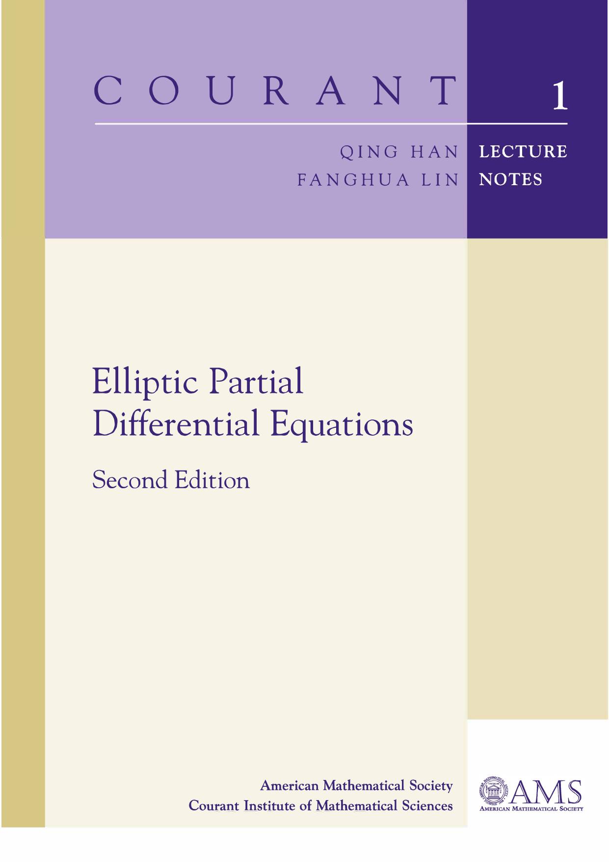 1_9IlmuuhX_Qing Han, Fanghua Lin - Elliptic Partial Differential Equations_ Second Edition _含目录