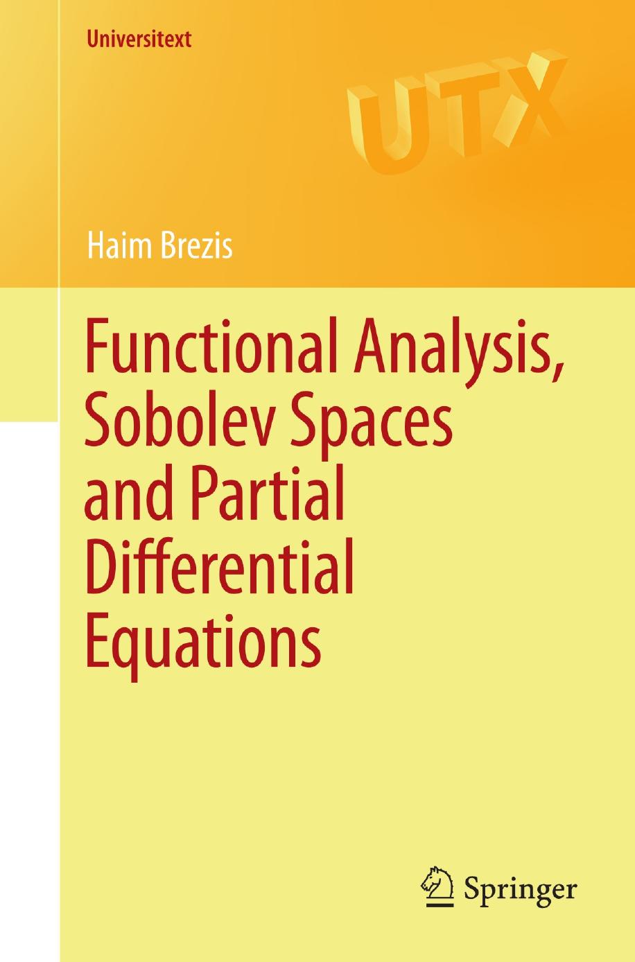 1_1lLrS8LM_Functional Analysis, Sobolev Spaces and Partial Differential Equations