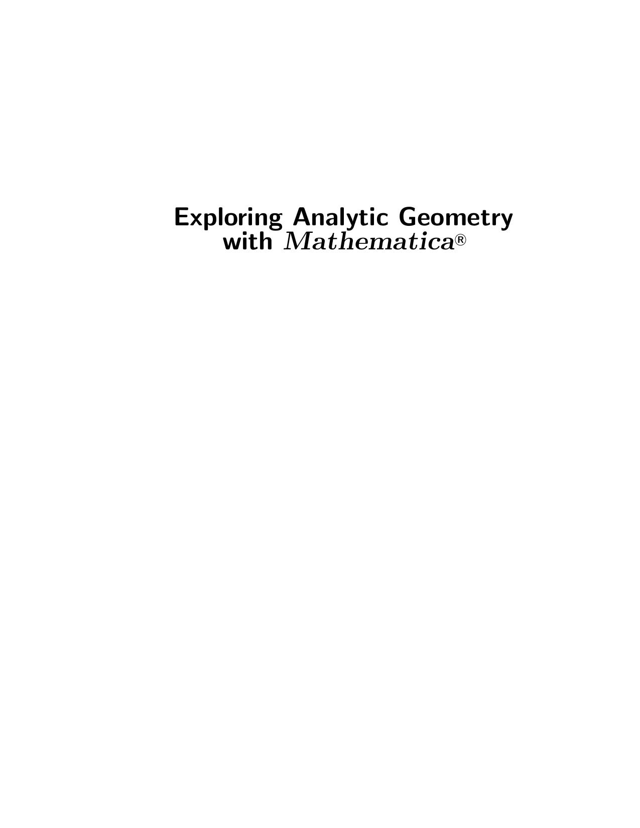 1_kzhot0oa_Exploring analytic geometry with Mathematica - Vossler