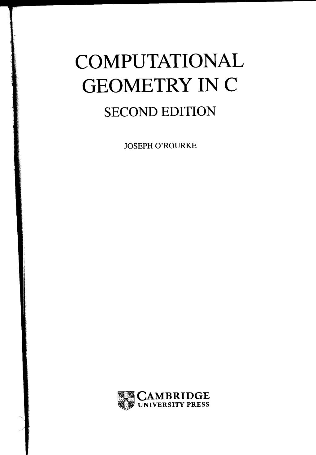 1_6XeQ5aQd_Computational Geometry in C - J o'orourk