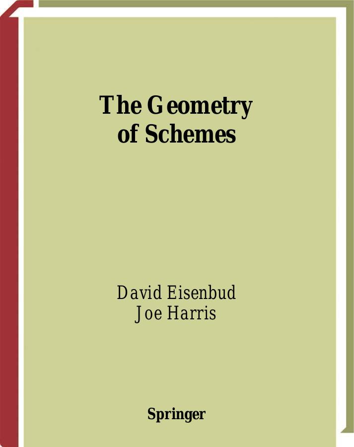 1_PINJfef1_The Geometry of Schemes - Eisenbud D., J.Harris.