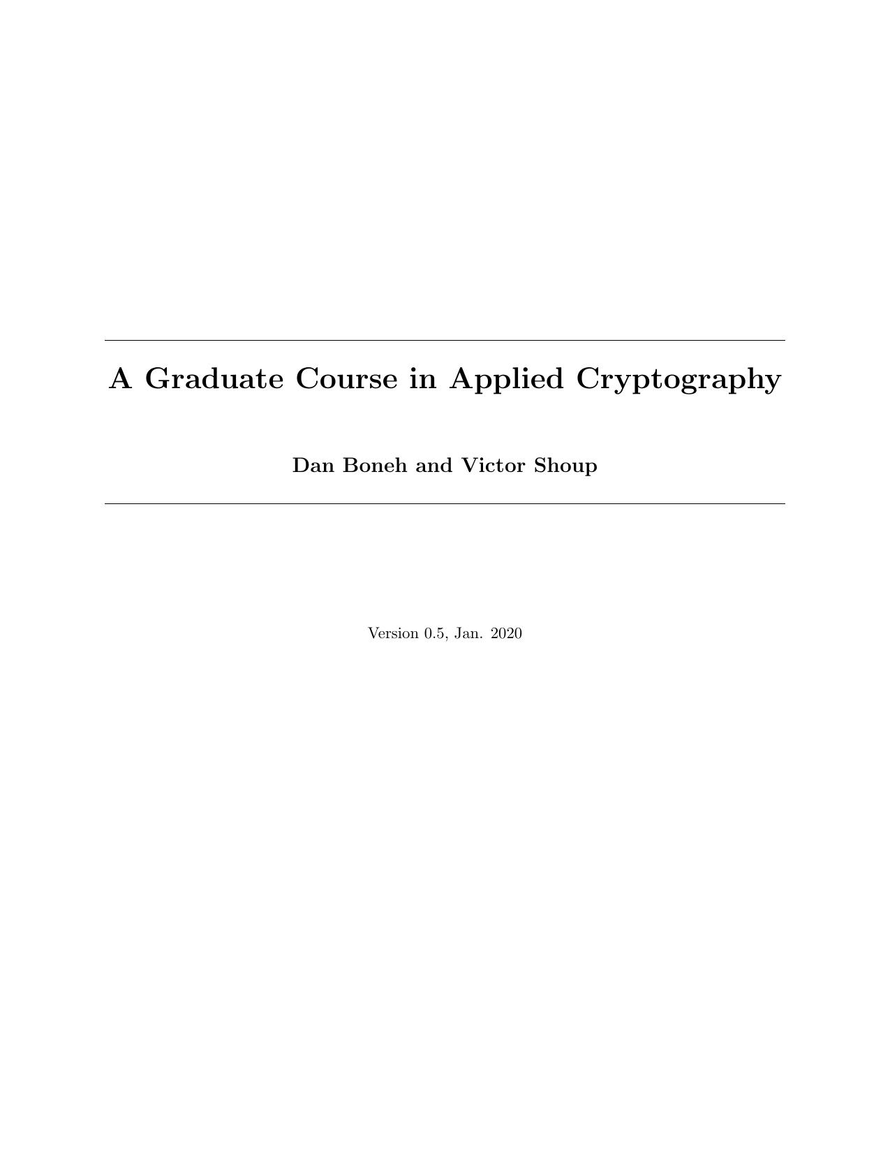 1_yShfjWLp_A Graduate Course in Applied Cryptography