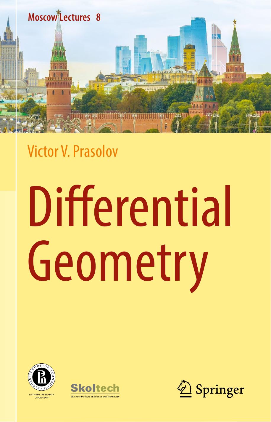 1_AUpHuu4q_Moscow Lectures 8 Differential Geometry Springer Nature Switzerland Ag 2022_Prasolov V.