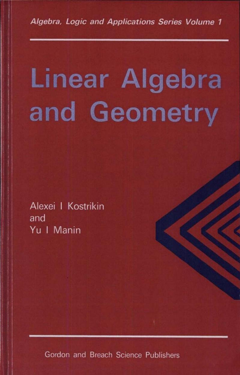 1_vr1wWkTW_Linear Algebra and Geometry.Kostrikin