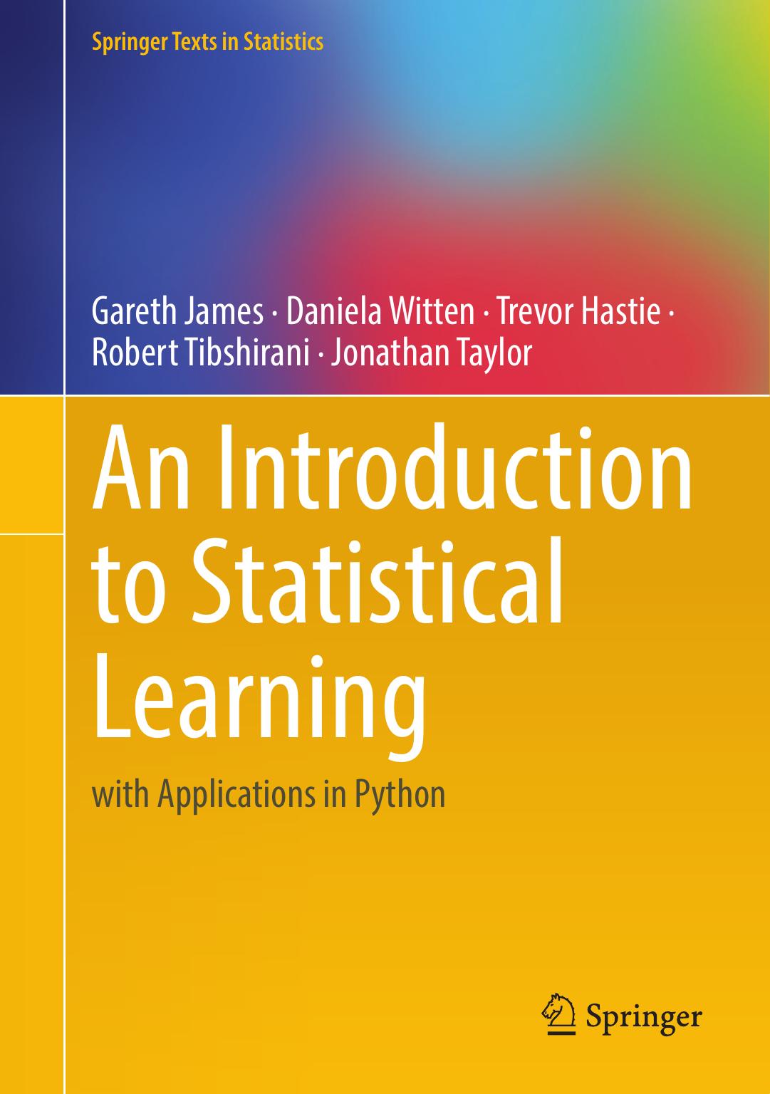 1_baHCqasg_An Introduction to Statistical Learning with Applications in Python