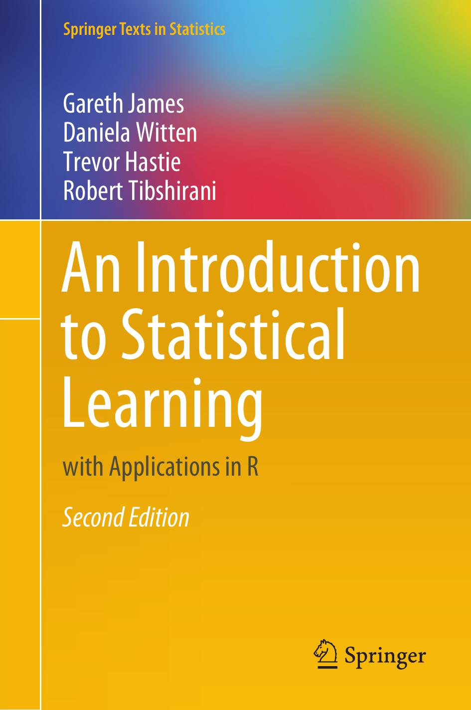 1_Ma8wS40o_An Introduction To Statistical Learning With Applications In R (Second Edition)