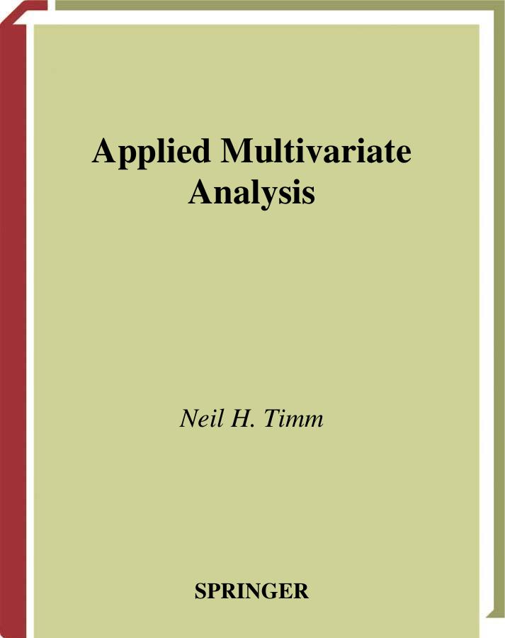 1_SLuat67k_Applied Multivariate Analysis