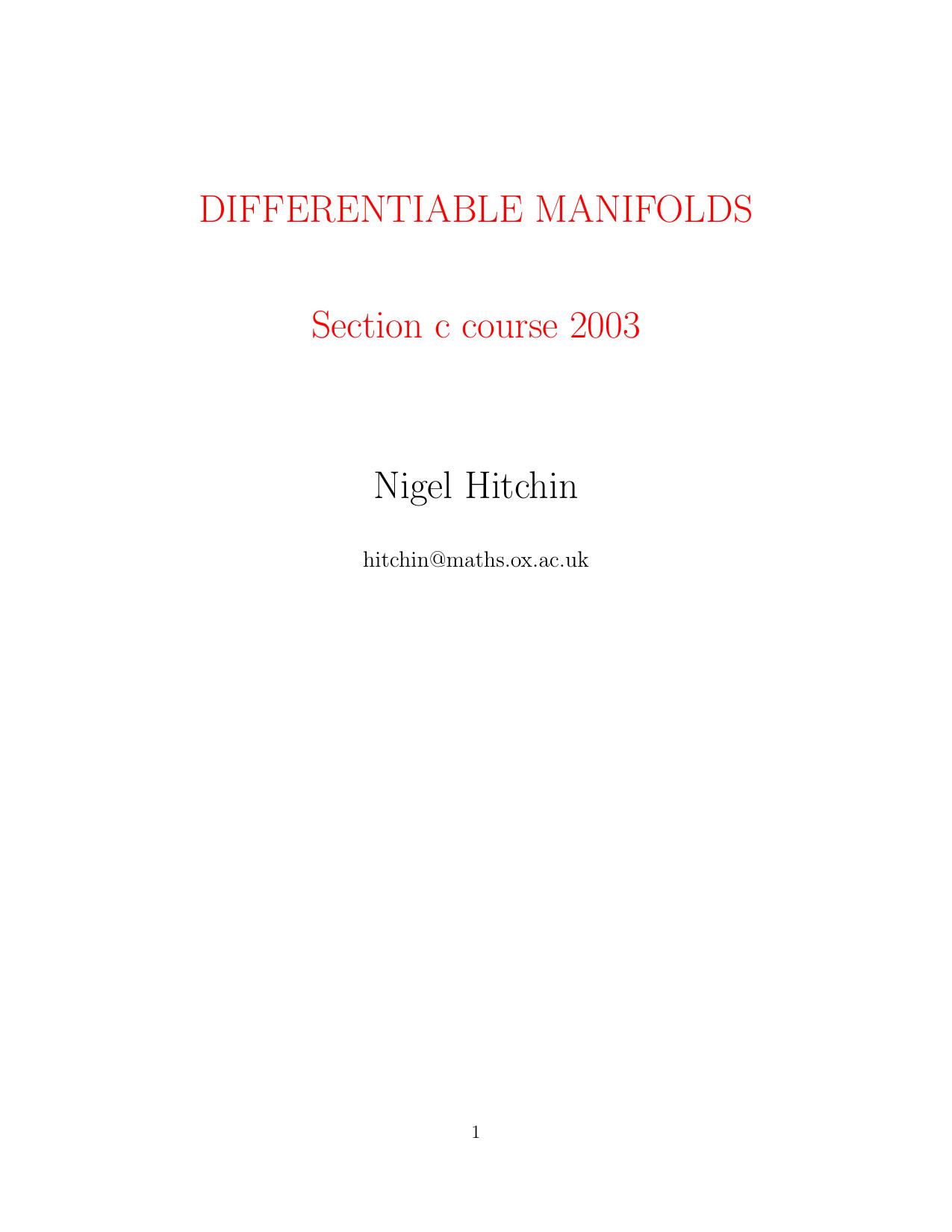 1_uwWi2S34_[Hitchin_N.]_Differentiable_manifolds(BookZZ.org)