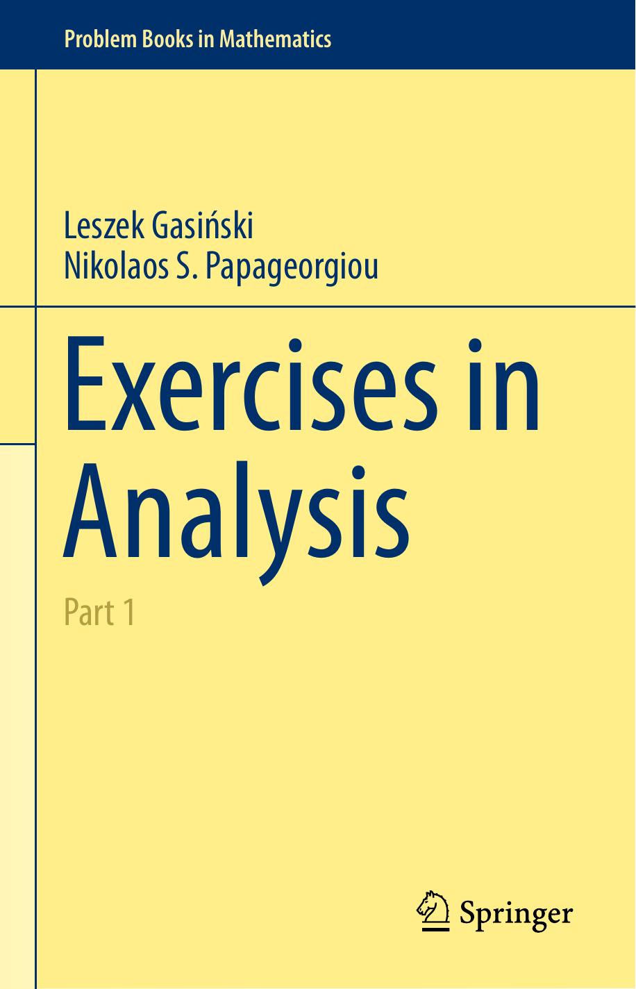 1_OLlnMChy_[Gasińksi.L]Exercises in Analysis Part 1