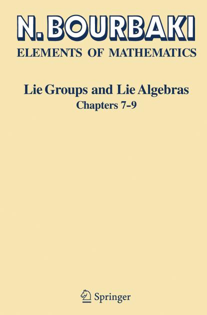 Bourbaki LieGroupsAndLieAlgebras