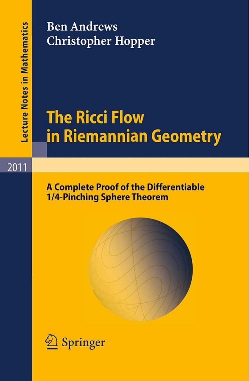 The Ricci Flowin Riemannian Geometry: A Complete Proof of the Differentiable 1/4-Pinching Sphere Theorem