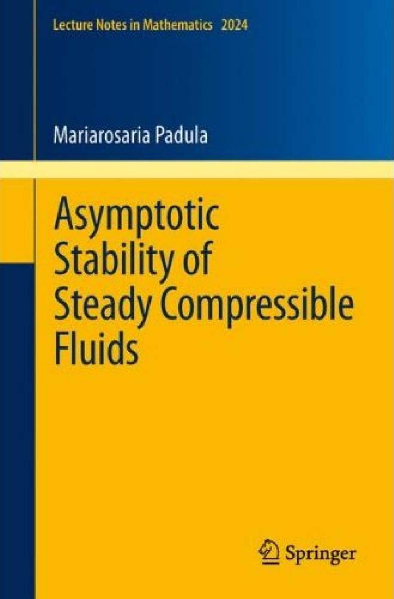 Asymptotic Stability of Steady Compressible Fluids (Lecture Notes in Mathematics, 2024)