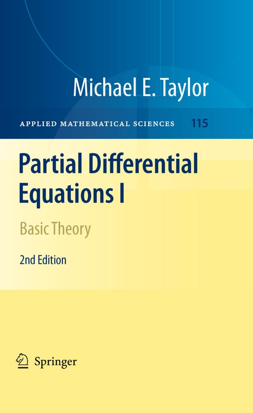 1_9PIXhT5M_Partial Differential Equations I Basic Theory 2011