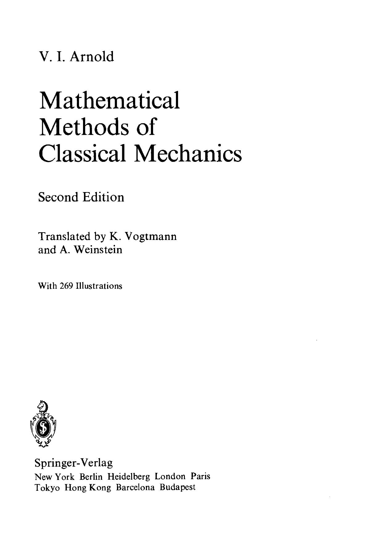 1_EpNU7UuU_Mathematical Methods Of Classical Mechanics(Arnold)